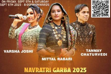 MITTALBEN RABARI IN BOSTON " NAVRATRI GARBA 2025 " in Lowell, MA