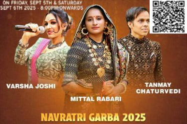 MITTALBEN RABARI IN BOSTON NAVRATRI GARBA 2025