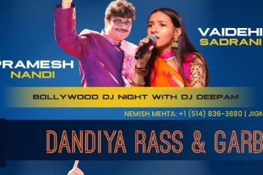 Montreal's Rass-Garba Night with Pramesh Nandi and Group in LAVAL, QC
