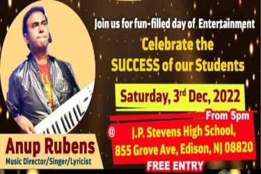 Music concert by Anup Rubens and Team on the occasion of TeluguPeople Foundation 14th Anniversary in Edison, NJ