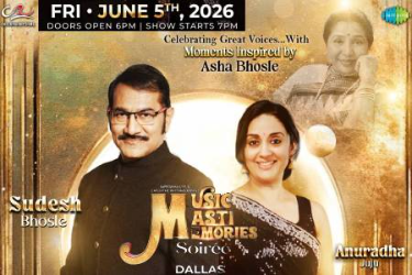 MUSIC MASTI MEMORIES IN DALLAS in Richardson, TX
