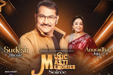 Sudesh Bhosle & Anuradha Juju Live Music Masti Memories Soirée in NJ in Atlantic City, NJ