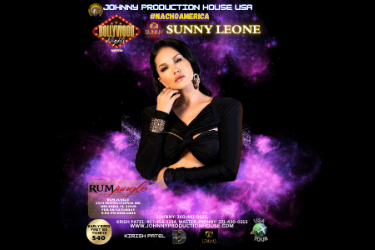 #nachoamerica USA tour of DJ SUNNY LEONE in Orlando, FL