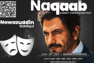 Naqaab : Comedy Thriller by Nawazuddin Siddiqui in New York in Hempstead, NY