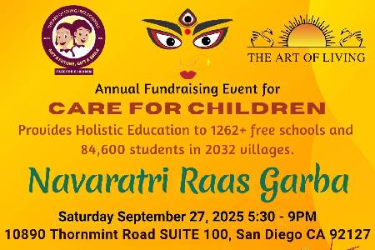 Navaratri Raas Garba - Annual Fundraising Event for CARE FOR CHILDREN