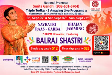 Navratri Raas-Garba by Balraj Shastri in New Jersey in Somerset, NJ