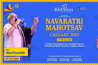 Navratri Mahotsav by Atul Purohit & Aditya Gadhvi Live in CALGARY in Priddis, AB
