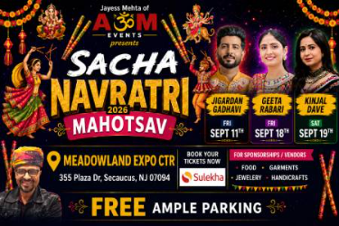 Navratri Mahotsav With Kinjal Dave in , NJ