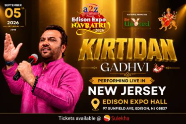 Navratri With Kirtidan Gadhvi EDISON EXPO NEW JERSEY, Edison, NJ