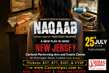 Nawazuddin Siddiqui in NAQAAB in Carteret, NJ