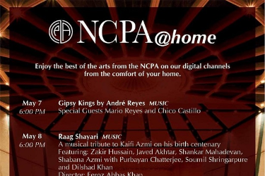 NCPA at Home - Raag Shayari With A Musical Tribute to Kaifi Azmi on his Birth Centenary featuring Zakir Hussain, Javed Akhtar, Shankar Mahadevan #ShabanaAzmi  in , 