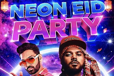 NEON EID PARTY  THE PALACE in Woodside, NY