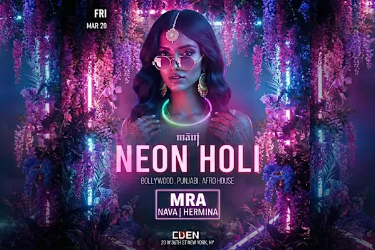 Neon Holi | Bollywood x Punjabi in New York, NY