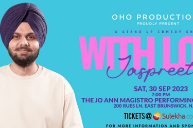 New Jersey:Jaspreet Singh Stand-Up Comedy 2023 in East Brunswick, NJ