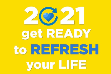 New Year 2021 — Reset, Refresh, Re-heart in , 