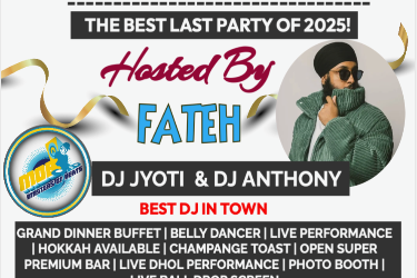 New Year's Eve Hosted by Fateh