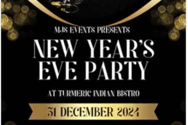 New Years Eve Party at Turmeric 