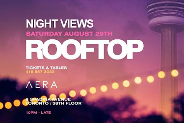 Night Views: Toronto Rooftop Party in Shelton, CT