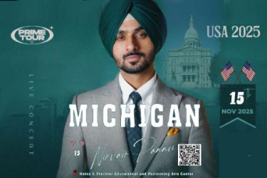 Nirvair Pannu Live in Michigan – USA Tour 2025