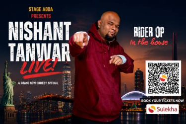 Nishant Tanwar Live In New Jersey - New Jersey Indian event on Sun, Oct 11