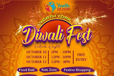 North York Diwali Fest 2025, North York, ON