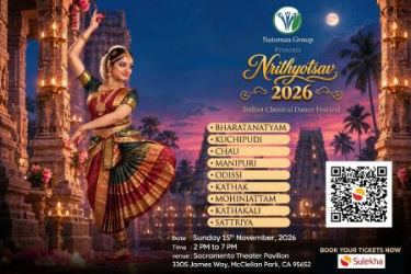 Nrithyotsav 2026 (Indian Classical Dance Festival) in , CA