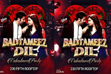 NYC'S BOLLYWOOD VALENTINES NIGHTOUT FIFTH ROOFTOP, New York, NY