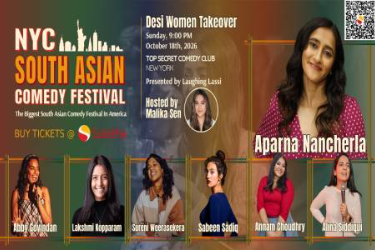 NYC South Asian Comedy Festival: Desi Women Takeover 