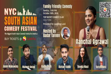 NYC South Asian Comedy Festival - The Family Friendly Show