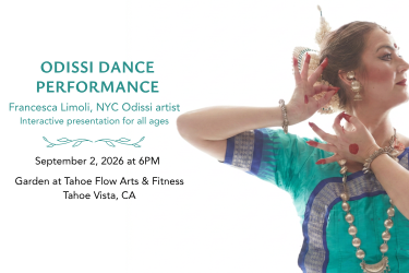 Odissi Dance Outdoor Presentation