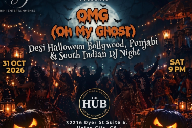 Omg(oh My Ghost) - San Francisco Indian event on Sat, Oct 31