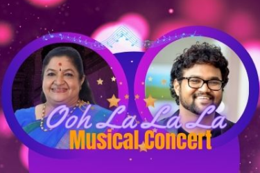 Ooh La La La - Musical Concert with Melody Queen Padma Bhusan KS Chithra and Super Singer Sathyaprakash in Morrisville, NC