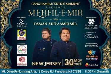 Osmin Mir Live Concert 2025 in New Jersey in Flanders, NJ