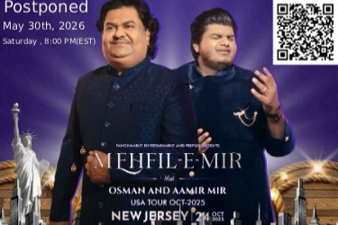 Osmin Mir Live Concert 2025 in New Jersey in Flanders, NJ