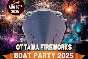 Ottawa Fireworks Boat Party Festival 2025 in , QC