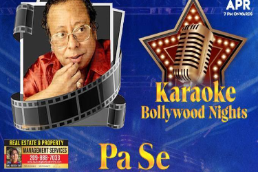 Pa Se Pancham - Central Valley Karaoke RD Burman Special in Manteca, CA
