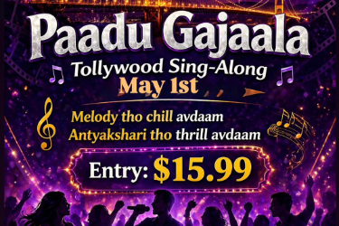 Paadu Gajaala Tollywood Sing Along in Bay Area in Milpitas, CA