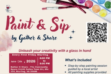 Paint & Sip by Gather & Share in Sterling, VA
