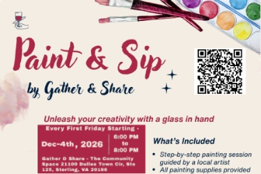 Paint & Sip by Gather & Share in Sterling, VA