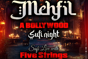PHILLY’S MEHFIL- LIVE BOLLYWOOD SUFI NIGHT AT ROAR NIGHTCLUB in Philadelphia, PA