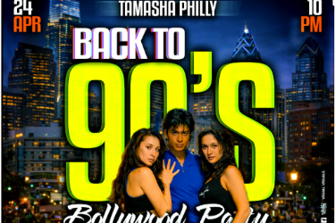 PHILLY BACK TO 90'S BOLLYWOOD PARTY AT XOX NIGHTCLUB in Philadelphia, PA