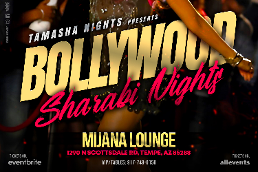 Phoenix Bollywood Sharabi Nights at Mijana Lounge