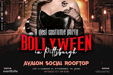 CANCELLED - Pittsburgh Bollyween Desi Costume Party At Avalon Rooftop in Pittsburgh, PA