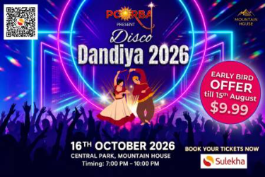 Poorba's Disco Dandiya 2026 in Bay Area in Tracy, CA