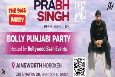 PRABH LIVE IN HOBOKEN NJ - BOLLY/PUNJABI PARTY in Hoboken, NJ