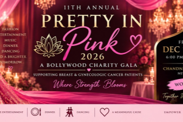 Pretty In Pink 2026: Women-Only Bollywood Charity Gala | Fashion, Music & Entertainment Supporting Breast & Gynecologic Cancer Patients