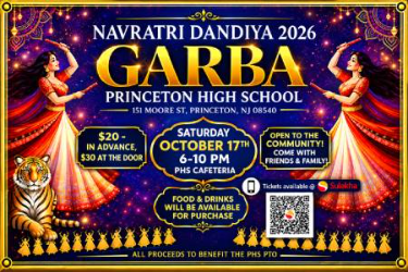 Princeton HS Community Navratri Garba/Dandiya Night