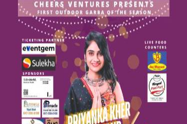 Priyanka Kher Garba 2024 Chicago in Wheaton, IL