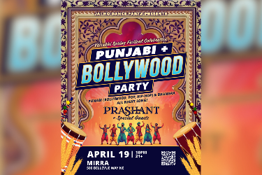 Punjabi Bollywood & Bhangra Dance Party • DJ Prashant in Bellevue, WA