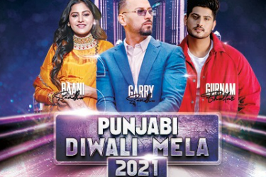 Punjabi Diwali Mela 2021 - Garry Sandhu, Baani Sandhu & Gurnam Bhullar in Duluth, GA